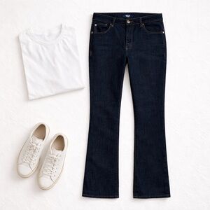 Rock & Republic Stella Bootcut Jeans Dark Wash Stretch Denim Size 31